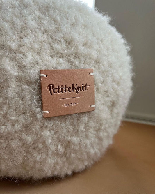 PetiteKnit Leather Label - Est 2016