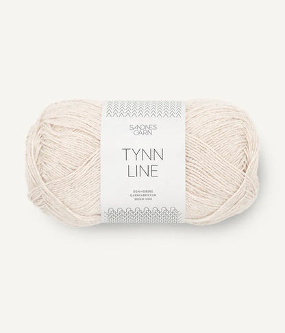 Tynn Line by Sandnes Garn - in 1015 from UK knit shop The Knit Lounge.