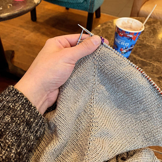 Private Knitting Lesson is available to purchase from The Knit Lounge UK knit shop